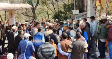 नंदादेवी राजजात के आयोजन को लेकर कुलसारी काली मंदिर में हुई बैठक में बढा विवाद